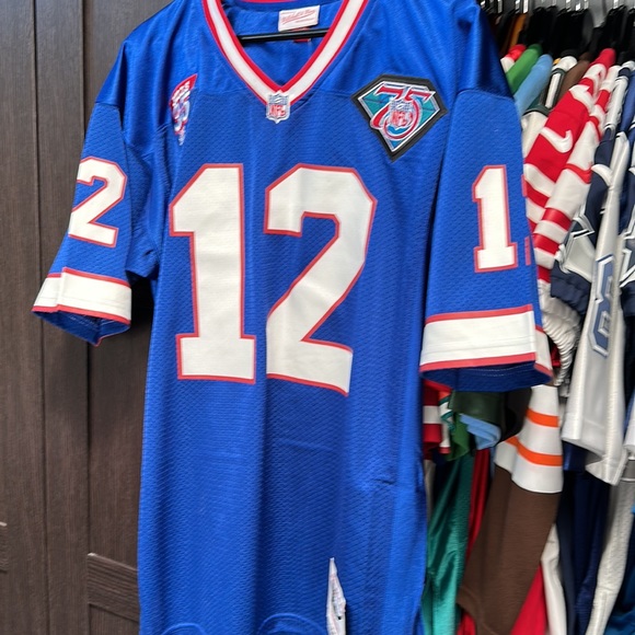 Jim Kelly Buffalo Bills Mitchell & Ness 1994 Authentic NFL Throwback Jersey - Picture 5 of 12